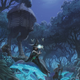 Baba Yaga, Tasha’s adoptive mother, watches closely over the young witch.